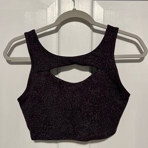Lululemon low back sports bra